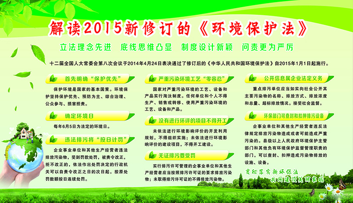 解讀新環(huán)境保護法